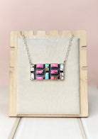 Cotton Candy Cluster Necklace no. 32-Necklaces-Krush Kandy, Women's Online Fashion Boutique Located in Phoenix, Arizona (Scottsdale Area)