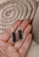 Single Bar Stone Earrings-Drop Earrings-Krush Kandy, Women's Online Fashion Boutique Located in Phoenix, Arizona (Scottsdale Area)