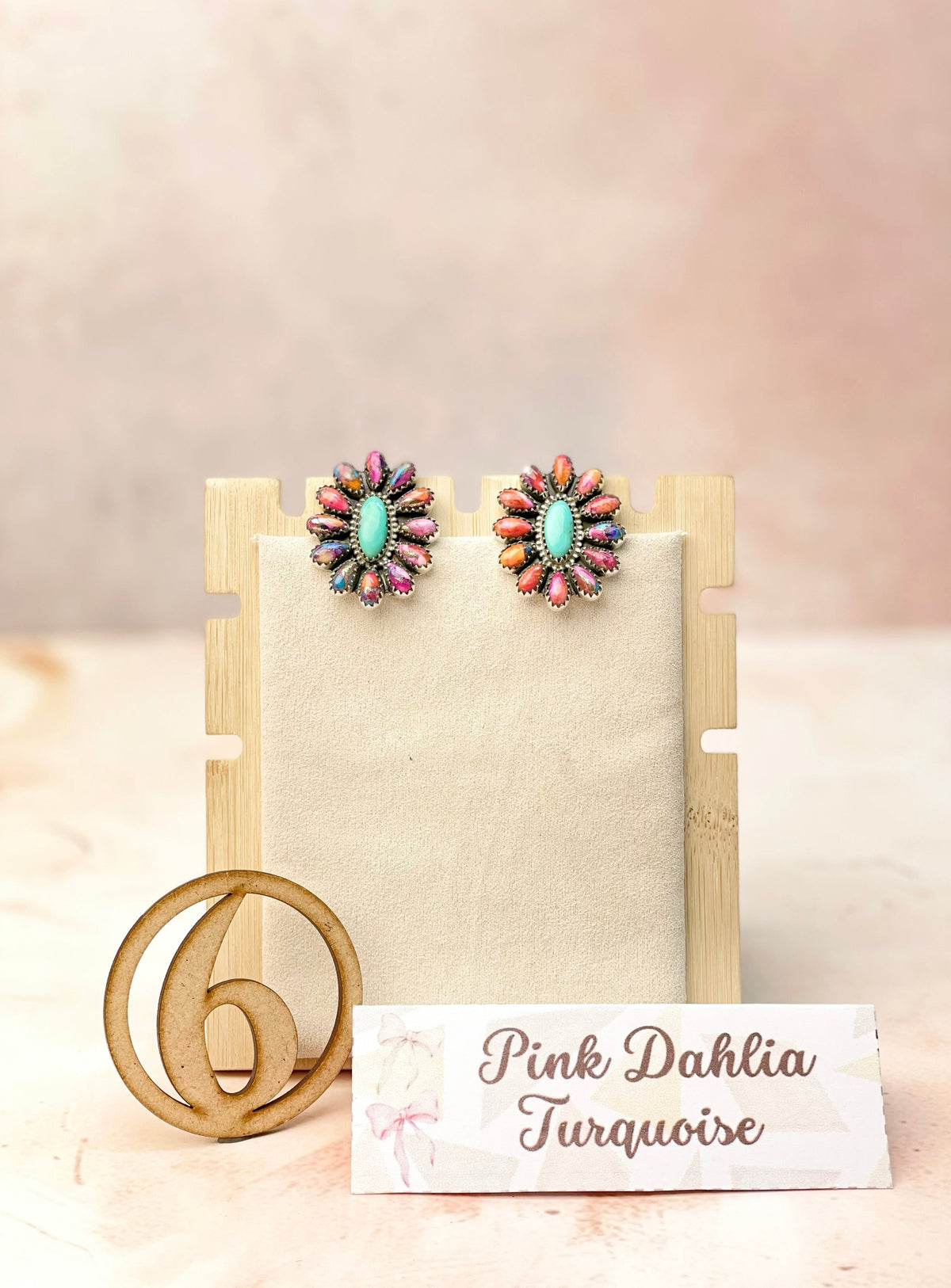 Kandy Blooming Stone Earrings-Earrings-Krush Kandy, Women's Online Fashion Boutique Located in Phoenix, Arizona (Scottsdale Area)