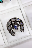 Horseshoe & Star Stone Cluster Ring-Cluster Rings-Krush Kandy, Women's Online Fashion Boutique Located in Phoenix, Arizona (Scottsdale Area)