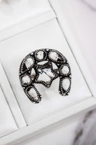Horseshoe & Star Stone Cluster Ring-Cluster Rings-Krush Kandy, Women's Online Fashion Boutique Located in Phoenix, Arizona (Scottsdale Area)