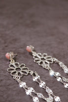 Stone Delight Chain Earrings-Stud Earrings-Krush Kandy, Women's Online Fashion Boutique Located in Phoenix, Arizona (Scottsdale Area)