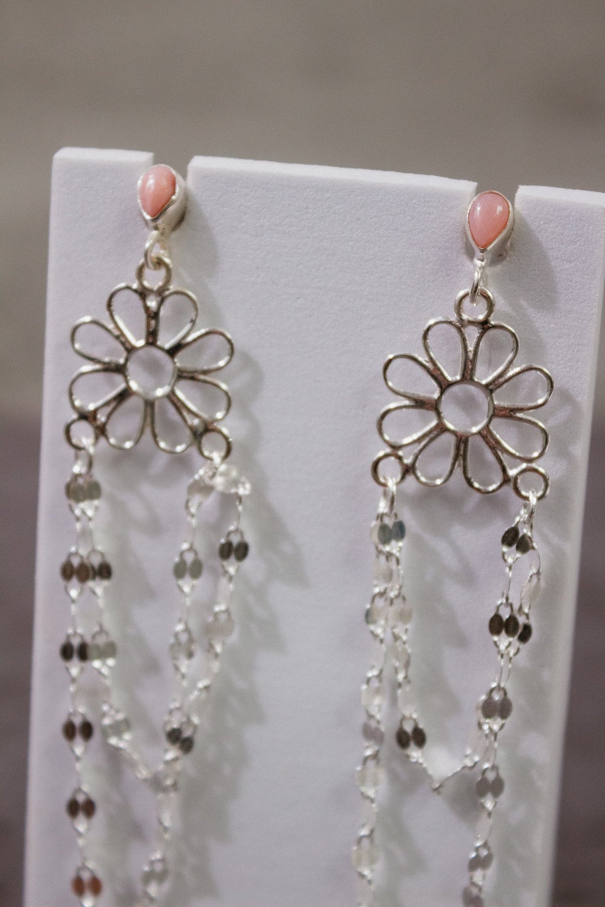 Stone Delight Chain Earrings-Stud Earrings-Krush Kandy, Women's Online Fashion Boutique Located in Phoenix, Arizona (Scottsdale Area)