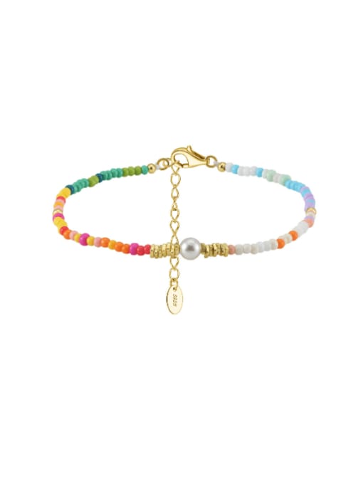 Sunset Stones Beaded Minimalist Bracelet-Bracelets-Krush Kandy, Women's Online Fashion Boutique Located in Phoenix, Arizona (Scottsdale Area)