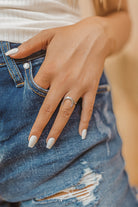 Boho Crescent Moon Ring-Dainty Rings-Krush Kandy, Women's Online Fashion Boutique Located in Phoenix, Arizona (Scottsdale Area)