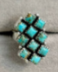 Square Cut Stone Ring-Ring Sizers-Krush Kandy, Women's Online Fashion Boutique Located in Phoenix, Arizona (Scottsdale Area)