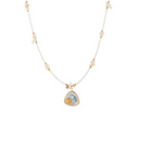 Pearl Geometric Beaded Necklace-Jewelry-Krush Kandy, Women's Online Fashion Boutique Located in Phoenix, Arizona (Scottsdale Area)