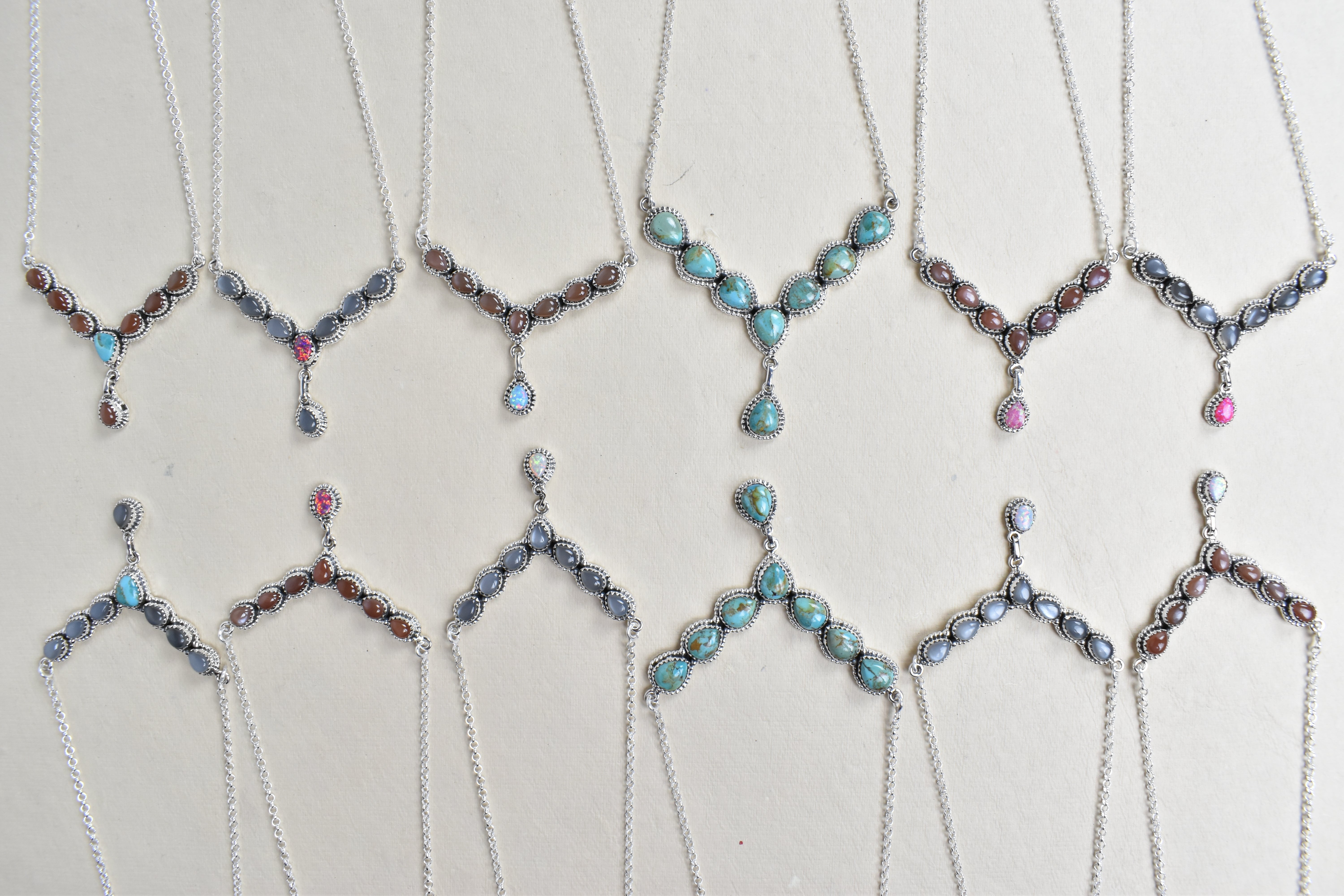 Y Knot Sterling Silver Necklace-Lariat and Y Necklaces-Krush Kandy, Women's Online Fashion Boutique Located in Phoenix, Arizona (Scottsdale Area)