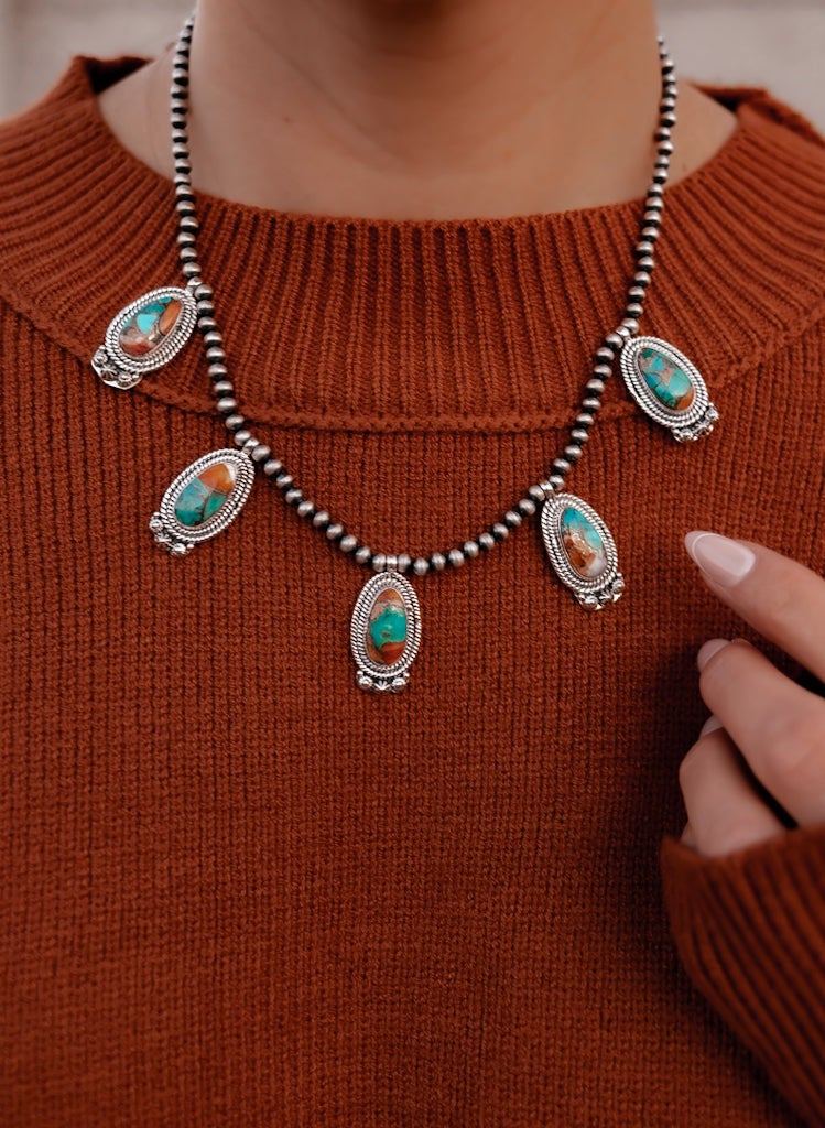 Deluxe Desert Pearl Stone Necklaces | Multiple Options!-Pearl Necklaces-Krush Kandy, Women's Online Fashion Boutique Located in Phoenix, Arizona (Scottsdale Area)