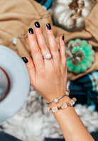 Persevere Pearl Ring-Band Rings-Krush Kandy, Women's Online Fashion Boutique Located in Phoenix, Arizona (Scottsdale Area)
