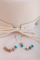 Summertime Copper Boho Desert Pearls Earrings-Earrings-Krush Kandy, Women's Online Fashion Boutique Located in Phoenix, Arizona (Scottsdale Area)