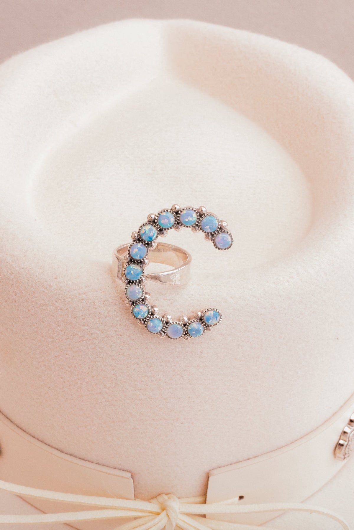 Sign Here Initial Stone Ring | MADE TO ORDER-Statement Rings-Krush Kandy, Women's Online Fashion Boutique Located in Phoenix, Arizona (Scottsdale Area)